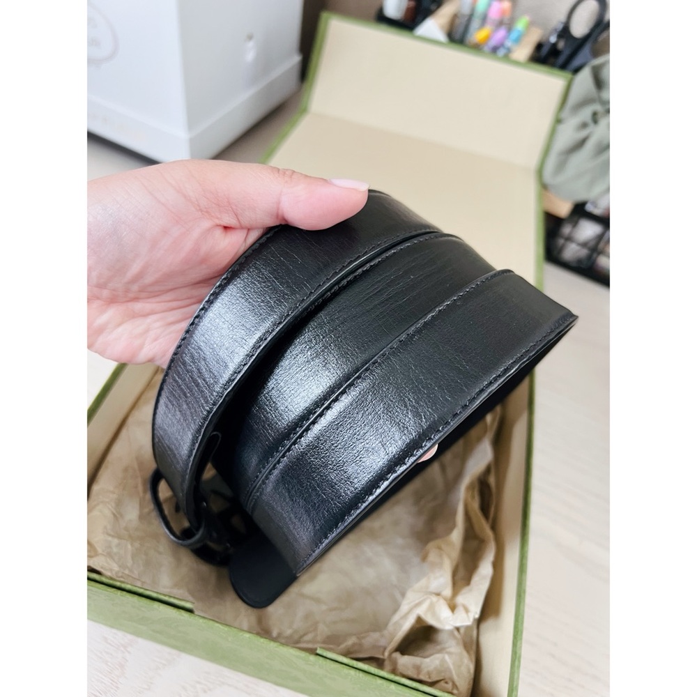 Gucci Men’s GG Marmont Belt - Picture 10 of 15